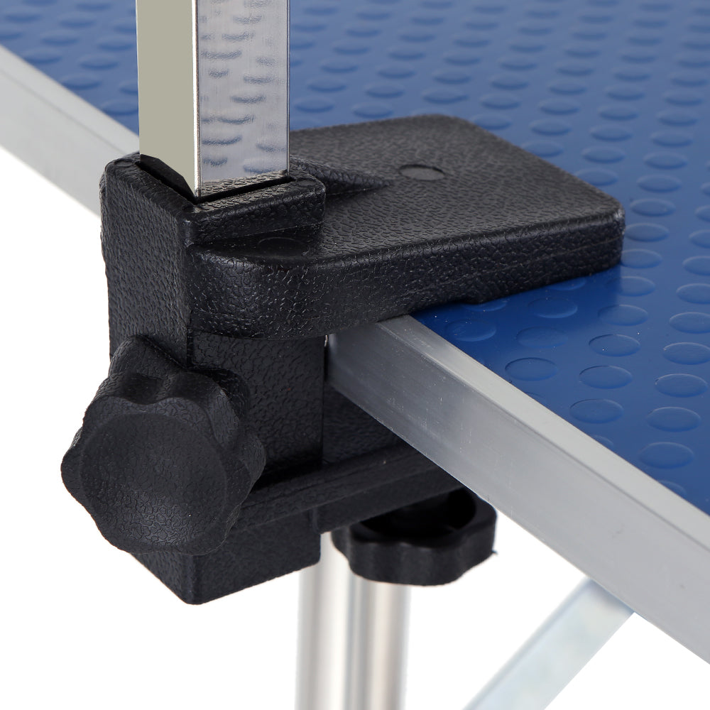 Professional Folding Dog Grooming Table - Heavy Duty Adjustable Pet Grooming Station